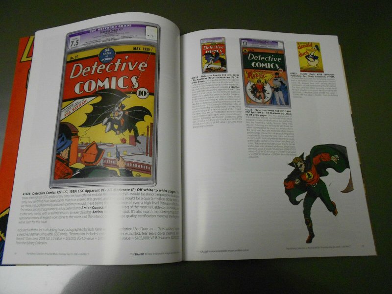 2008 HERITAGE Comics Comic Art Auction Catalog KYLBERG COLLECTION 36 pgs