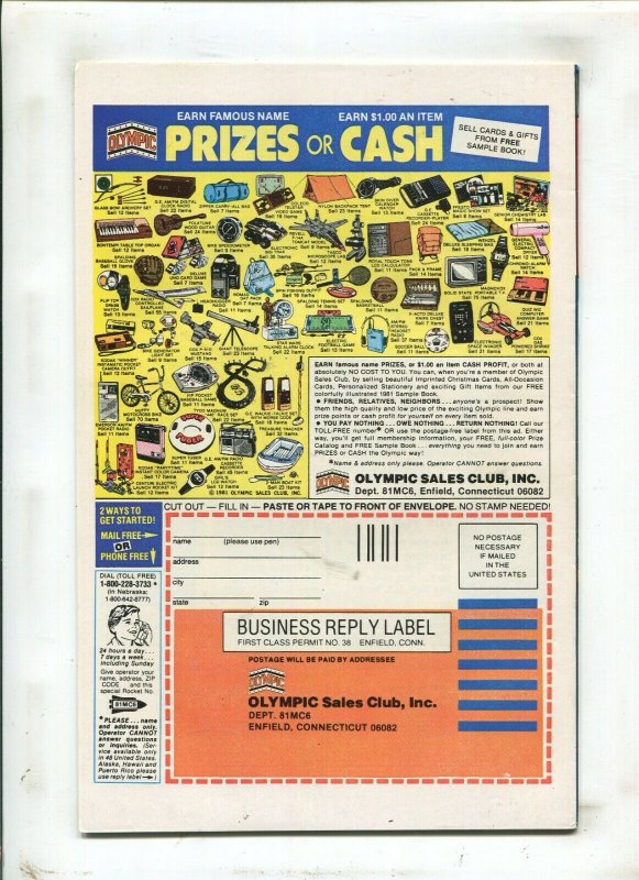 Moon Knight #11 - Direct Edition - Sienkiewicz Art (9.0) 1981