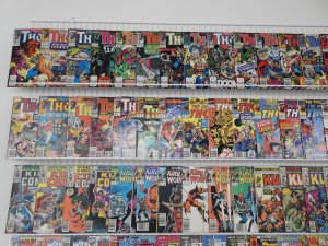 Huge Lot of 200 Comics W/ Thor, Warlock, Wolverine Avg. FN+