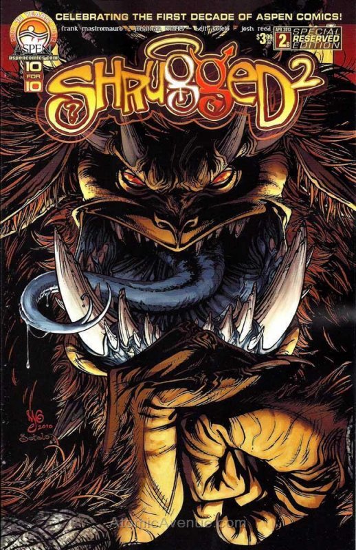 Shrugged (Vol. 2) #2B VF; Aspen | we combine shipping 