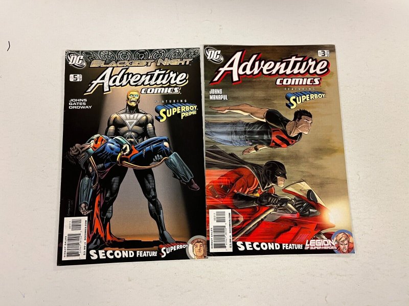 4 DC Comics Superman 500 Batgirl 17 Adventure Comics w Superboy 3 5 14 JW17