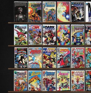 Huge Lot 140+ Comics with Avengers West Coast, West Coast Avengers & More!