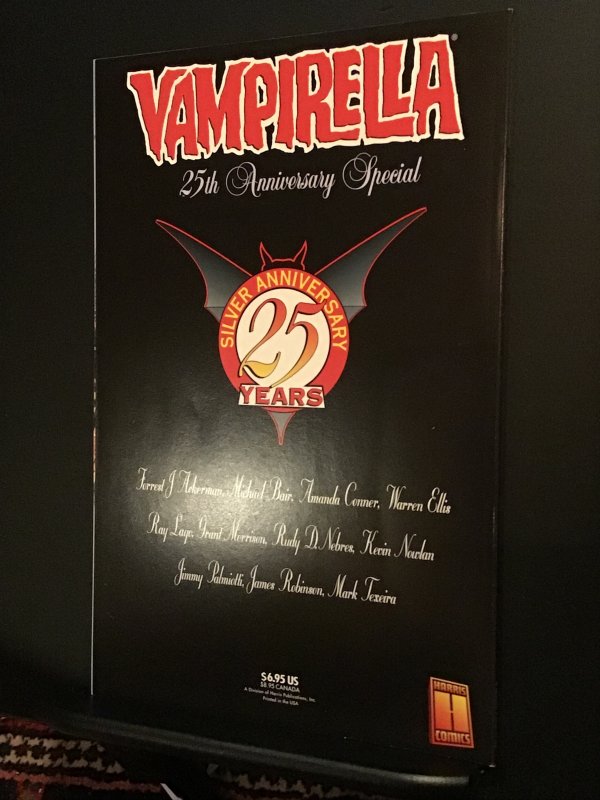 Vampirella: 25th Anniversary Special #1 (1996)  Rare silver edition high-grade