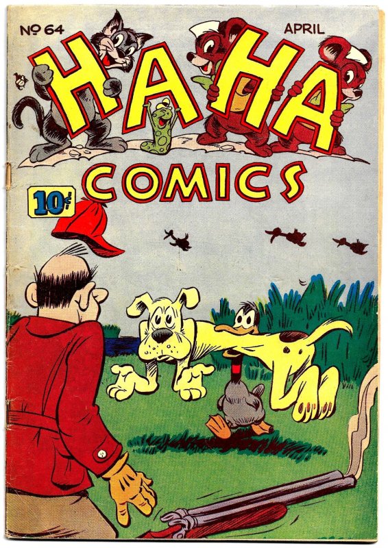 HA HA COMICS #64 (April 1949) 6.0 FN  Dan Gordon! Jack Bradbury! Jim Davis!