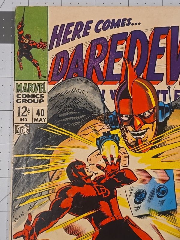 Daredevil #40 (Marvel Comics May 1968) Silver Age