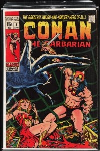 Conan the Barbarian #4 (1971) Conan