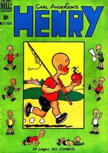 Henry (Carl Anderson's ) #13 GD ; Dell | low grade comic May 1950 52 Pages