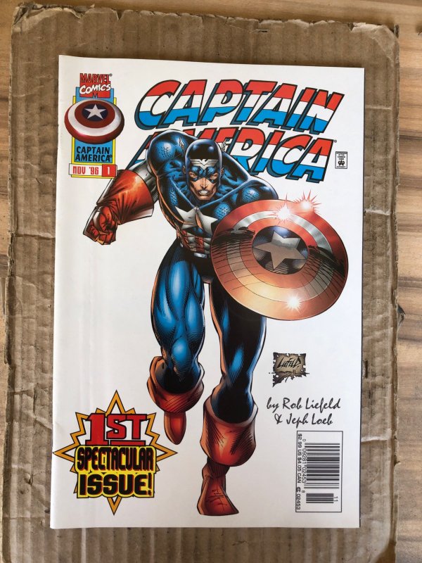 Captain America #1 (1996)