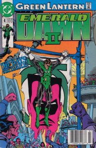 Green Lantern: Emerald Dawn II #4 (Newsstand) FN ; DC
