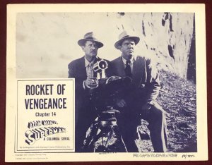 ATOM MAN VS SUPERMAN SERIAL LOBBY CARD MOVIE POSTER 1950 JACK INGRAM