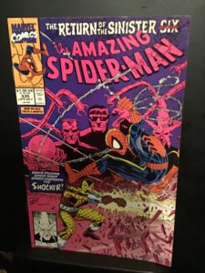 The Amazing Spider-Man #335 (1990)  New Sinister Six! High-grade! VF/NM Wow!