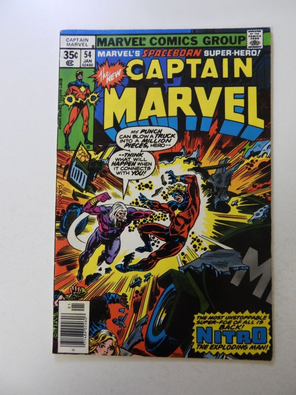 Captain Marvel #54 (1978) VF condition