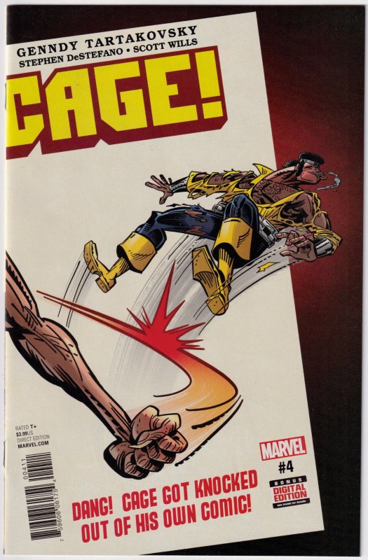 Cage! #1-4 complete set (2017)