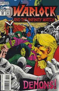 Warlock and the Infinity Watch #30 VF/NM ; Marvel | Jim Starlin