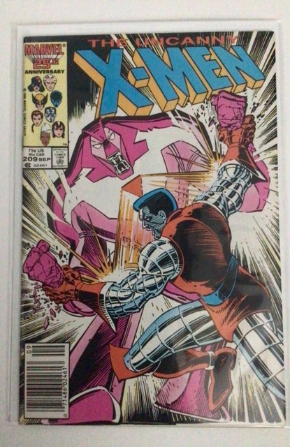 The Uncanny X-Men #209 Newsstand Edition (1986)
