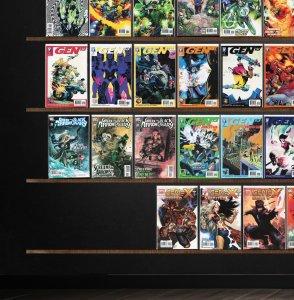 Huge Lot 140+ Comics with Green Lantern, Green Lantern Corps, Gen 13 & More!