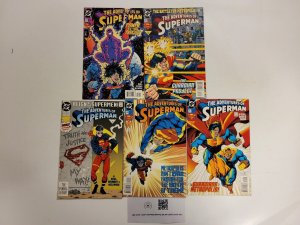 5 Superman DC Comic Books #501 506 511 512 513 Adventures 65 TJ18