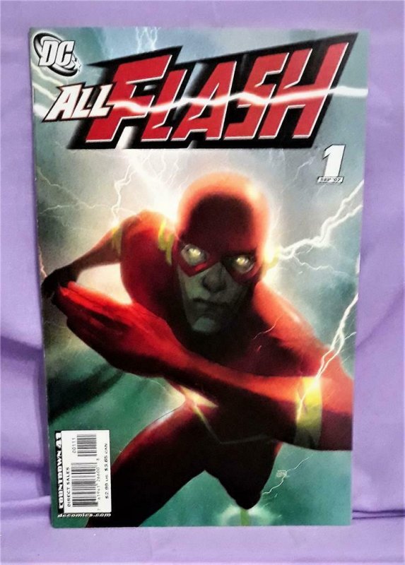 Mark Waid ALL FLASH #1 Sienkiewicz and Middleton Covers (DC, 2007)!