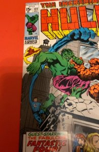 The Incredible Hulk #122 (1969)Hulk vs the thing high grade