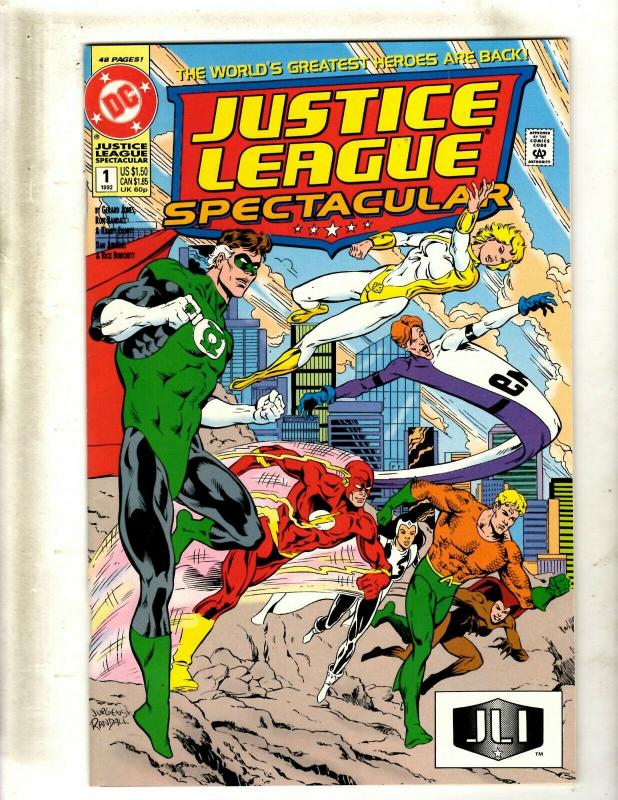 12 Comics JL Spectacular 1 JL International 2 3 JL Europe 1-3 JL Kamandi 3+ JF25 