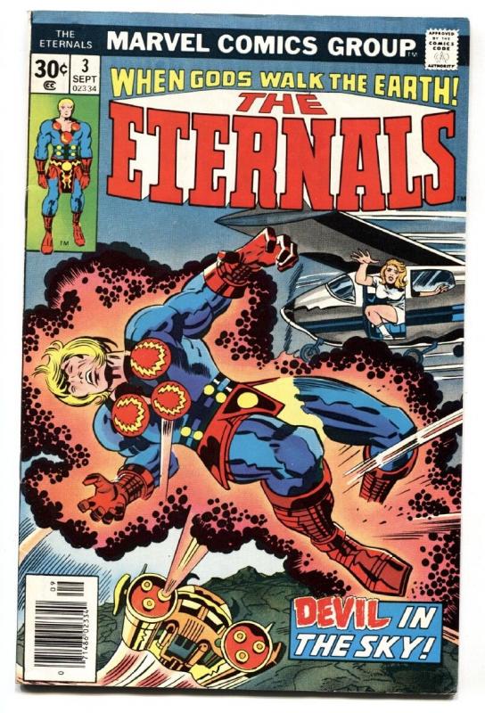 THE ETERNALS #3 1st  Sersi-Comic Book Marvel 1976 VF-