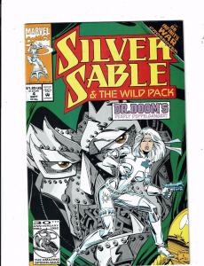 10 Silver Sable Marvel Comic Books # 1 2 3 4 5 6 7 8 9 10 Spider-Man Goblin HC2