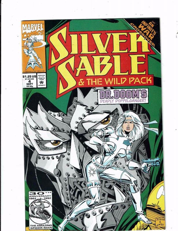 10 Silver Sable Marvel Comic Books # 1 2 3 4 5 6 7 8 9 10 Spider-Man Goblin HC2