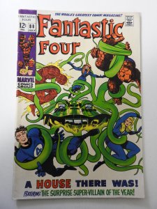 Fantastic Four #88 (1969) VG Condition centerfold detached bottom staple