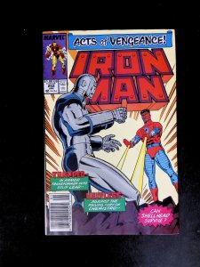Iron Man #252  MARVEL Comics 1990 VF+ NEWSSTAND