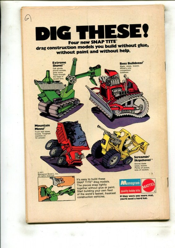 SUPERMAN #255 (4.0) THE SUN OF SUPERMAN!! 1972