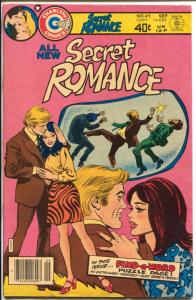 Secret Romance #45 1979-Charlton-violent issue-FN