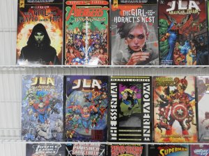 Huge Lot (43) TPB And Hardback Graphic Novels W/Batman, JLA, Spawn+ Avg VF!!
