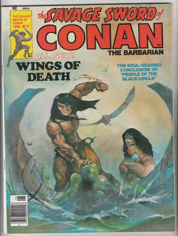 Savage Sword of Conan #19 (Jun-77) VF/NM High-Grade Conan