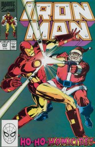 Iron Man (1st Series) #254 FN ; Marvel | Santa Claus Cover