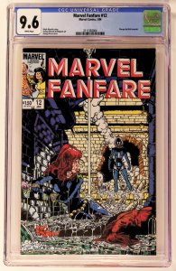 Marvel Fanfare #12 (1984) CGC-9.6