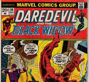 Daredevil(vol. 1) # 99 Hawkeye and the Avengers !