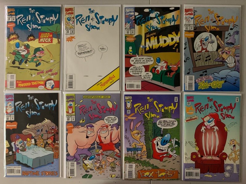 Ren and Stimpy Show comics run #2-33 32 diff avg 8.0 (1992-95)