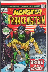 The Frankenstein Monster #2 (1973) Frankenstein Monster [Key Issue]