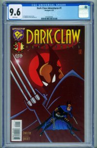 Dark Claw Adventures #1-CGC 9.6-1997-Amalgam-comic book 4318362003