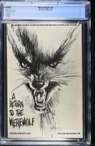 Moon Knight #28 (2/83) Graded CGC 9.8