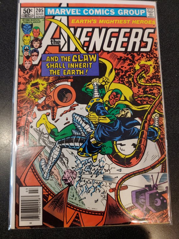 THE AVENGERS #205 BRONZE AGE CLASSIC VF/NM