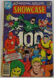 Showcase #100 (May 1978, DC), G-VG (3.0), 52 pages, most Showcase stars featured