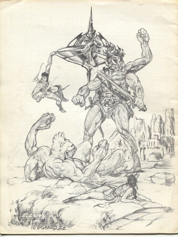ERB-dom Vol 1 #6 1963-early Burroughs & Tarzan fanzine-buy/sell ads-Larry Ivi...