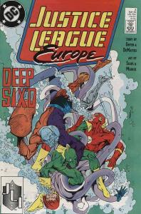 Justice League Europe #2 VF/NM; DC | save on shipping - details inside