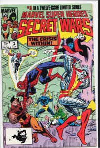 Marvel Super Heroes Secret Wars #3 (1984) [Key Issue]