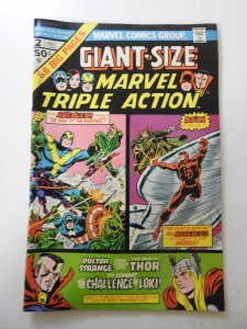 Giant-Size Marvel Triple Action #2 (1975) FN- Condition!