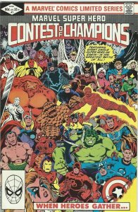 Marvel Super Hero Contest of Champions #1 Marvel Comics June Jun 1982 (VFNM)