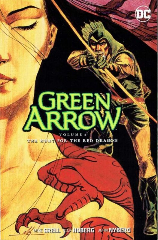 Green Arrow TPB #8 VF/NM ; DC | Hunt for the Red Dragon Mike Grell