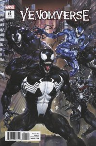 Venomverse #3 (Crain Connecting Var) Marvel Comics Comic Book