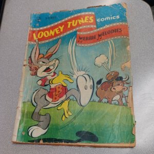 Looney Tunes and merrie melodies 62 dell comics 1946 Mary Jane & Sniffles story!